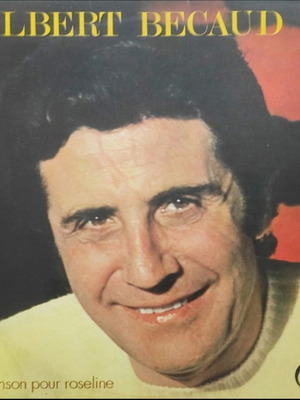 Gilbert Bécaud La Chanson Pour Roseline vinyl LP, pop ballad