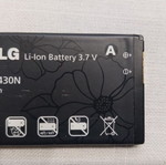Μπαταρία LG 3.7v μεταχειρισμένη σε καλή κατάσταση
