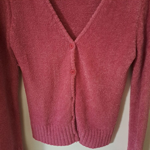 Tom Tailor women's cardigan size M like new, pink