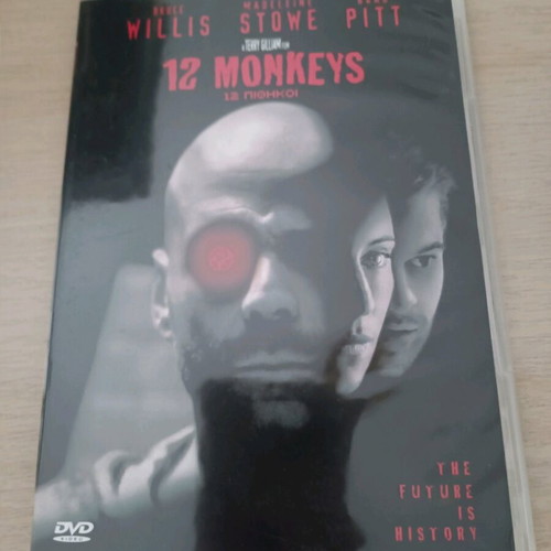 12 Monkeys DVD used, very good condition, white case