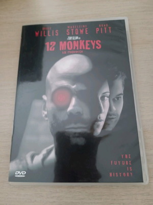 12 Monkeys DVD used, very good condition, white case
