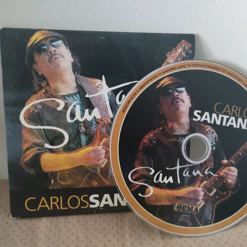 Carlos Santana CD used, rock, Greek edition