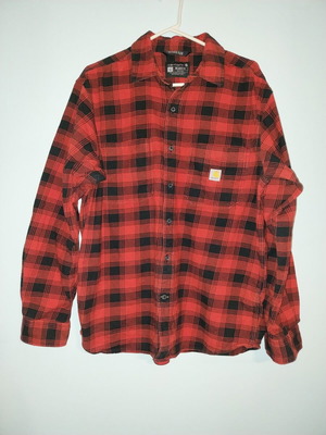Carhartt φανελένιο πουκάμισο καρώ σε μέγεθος Large σαν καινούργιο