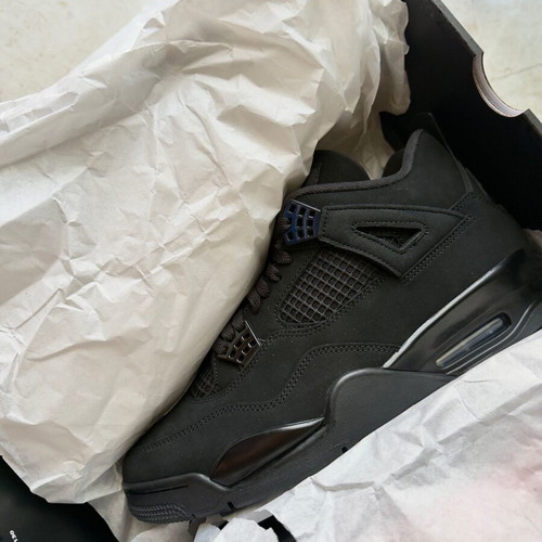 Jordan 4 Retro Black Cat new, size 46