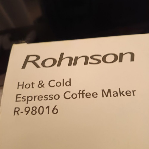 Ronson Espresso Machine new in box