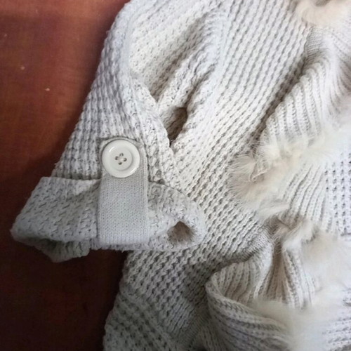 Cardigan used beige, size L