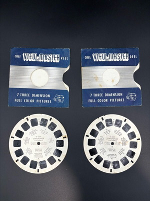 View-Master Christopher Columbus 1960 used, set of 2 reels