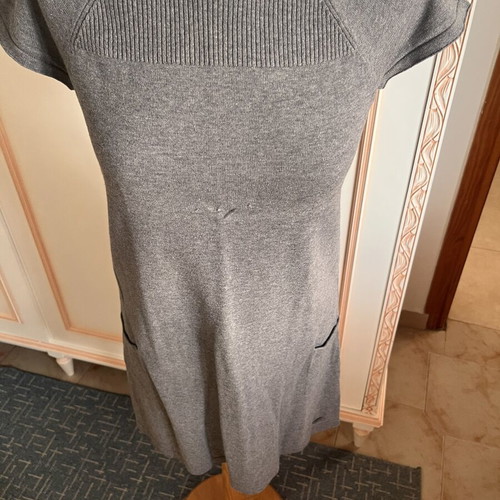 Dress S.Oliver gray like new, with pockets, size S