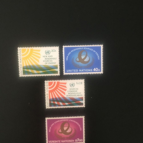 United Nations stamps 1981 New York Geneva Vienna mint condition