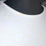 Byblos women's tshirt like new, beige with yellow flowers