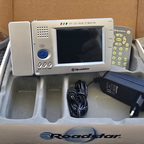 Roadstar LCD-3500K/S AV TV Monitor new, collectible