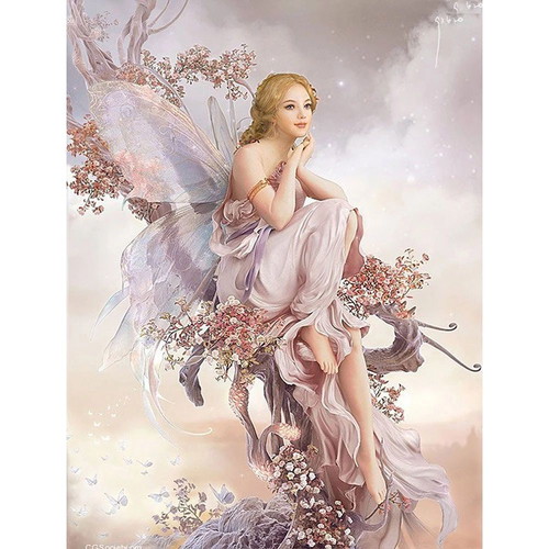 Fairy Diamond Painting Kit New 25x35 cm with Tools