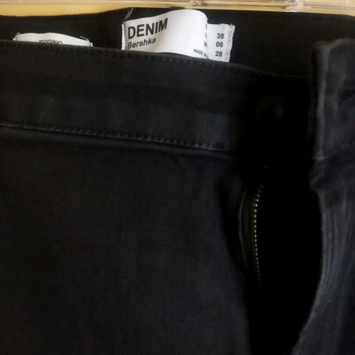 Denim women's leggings like new, black size M