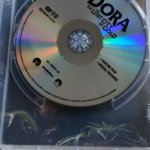 Dora and the Lost City of Gold DVD like new with Greek subtitles