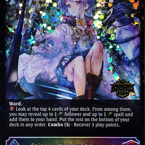 Spinaria, Keeper of Enigmas Shadowverse Evolve TCG like new