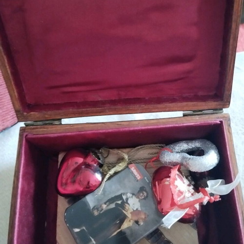 Wooden boxes vintage used, 2 pieces