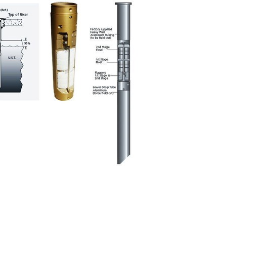 Overflow valve for tank new