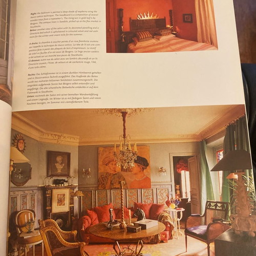 Paris Interiors photo book used with Parisian home interiors