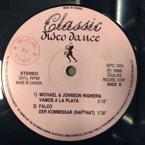 Various Classic Disco Dance 12" Vinyl used, electronic