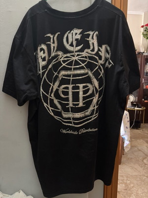 Philipp Plein plain T-shirt, black, XL