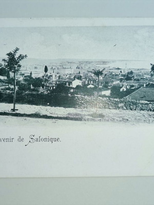 Old Thessaloniki panorama postcards Ottoman period authentic