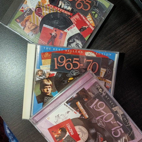 3 CD collections 1960 - 1975 new, Greek pop hits