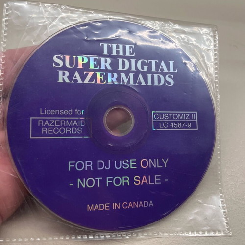 The super digtal razermaids CD used, electronic
