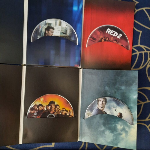 Hollywood Blockbuster DVD set like new with Greek subtitles, 10 movies