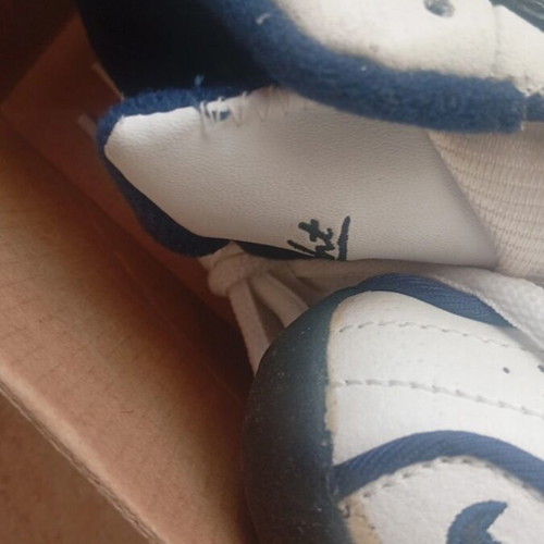 Nike Y2K shoes size 26 new, white and blue