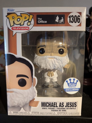 Michael Scott as Jesus Funko Pop figure, The Office exclusive