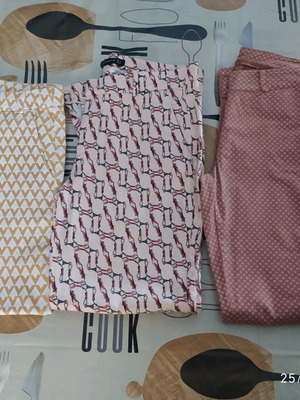Women's spring pants used with modern designs