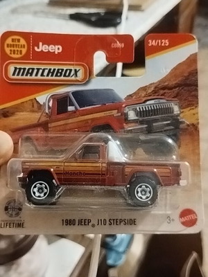 Matchbox 1980 Jeep J10 Stepside Honcho new model 34/125