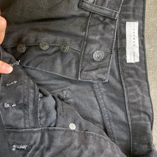 TopMan Straight Jeans W34 L32 Black