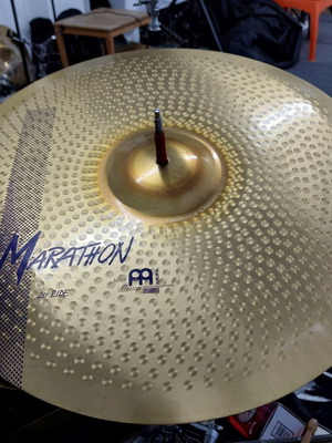 Meinl Marathon Ride 20" κύμβαλο σαν καινούργιο με Turkey Splash 12" και μπαγκέτες