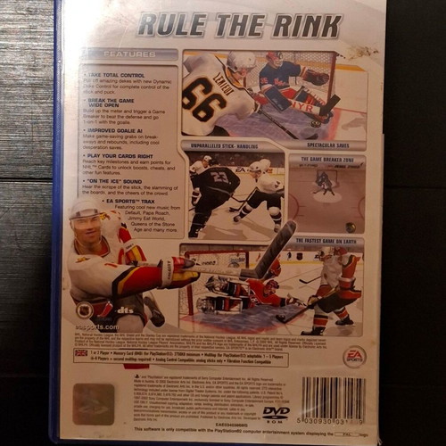 NHL 2003 παιχνίδι PlayStation 2 μεταχειρισμένο, αθλητικό
