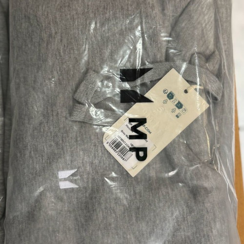 MyProtein MP Men’s Rest Day Set Hoodie and Jogger Grey Marl Size M New