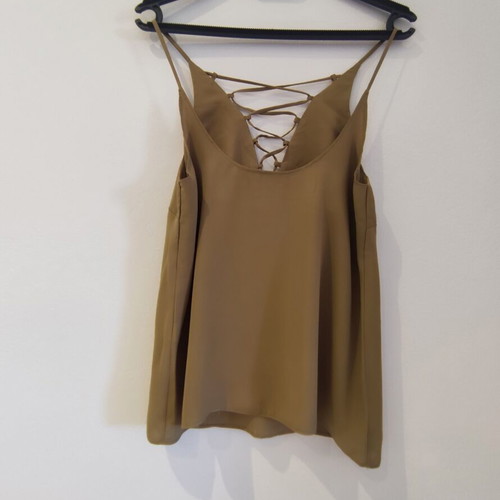Missguided Top lime color new, size S