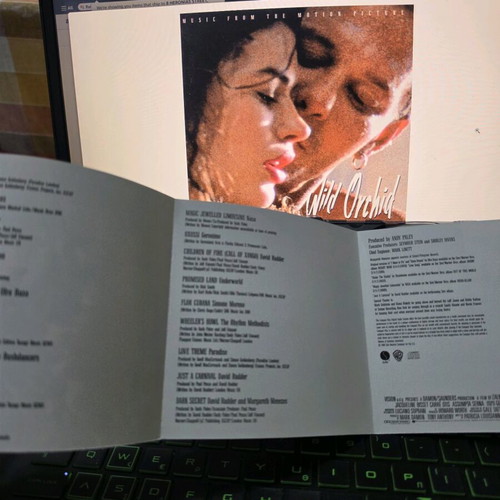 Wild Orchid movie soundtrack CD like new, electronic