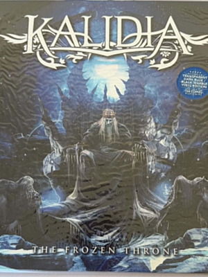 Kalidia The Frozen Throne limited transparent dark blue black marble vinyl