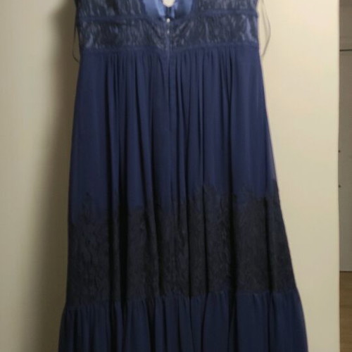 Cecilia Personal formal maxi dress like new, black and blue