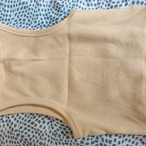 H&M Yellow Sleeveless Top like new XS