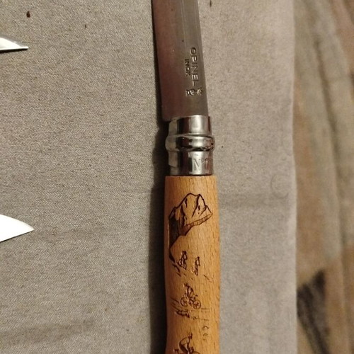 Opinel No8+ σετ EDC μεταχειρισμένο