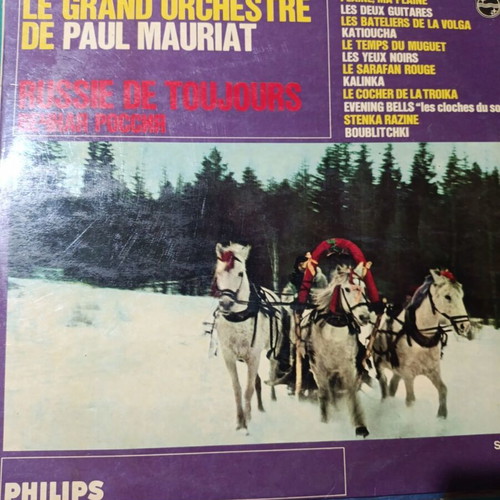 Le Grand Orchestre de Paul Mauriat Russie de Toujours classical vinyl