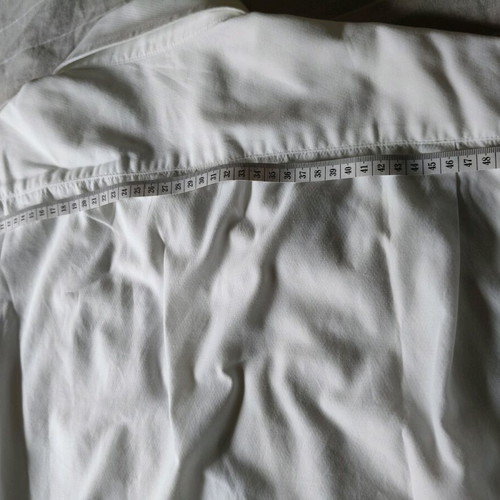 Bitsiani White XL Regular Fit Shirt Used 100% Cotton