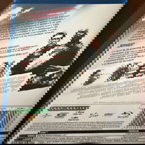 Inside Man Blu-Ray като нов, криминален екшън приключенски с субтитри