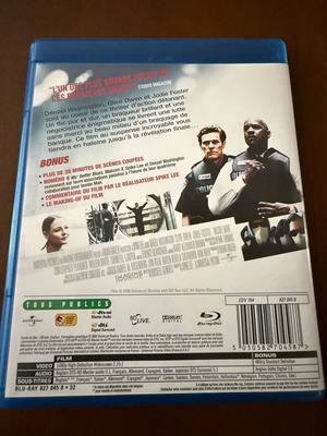 Inside Man Blu-Ray като нов, криминален екшън приключенски с субтитри