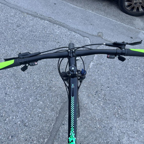 Peugeot M02 Mountain Bike MTB, black and green