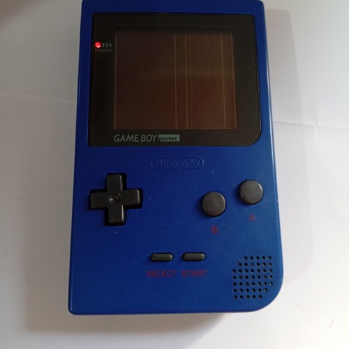 Game Boy Pocket console with Pokémon Red, Nintendo handheld