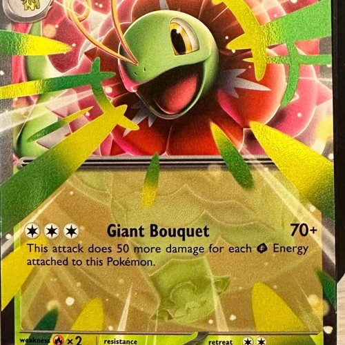 Mega Meganium ex 034 MEP Black Star Promo card new