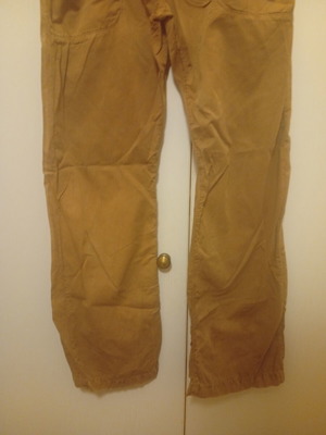 Harley Davidson pants like new, beige and brown, size M